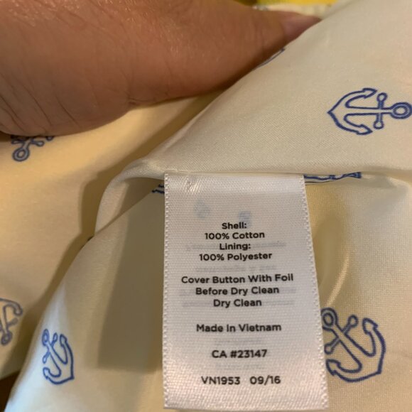 Talbots Women's Yellow Blazer, Size 14 - Picture 6 of 6